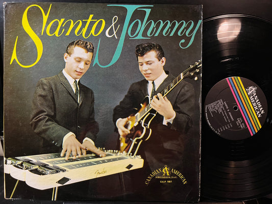 Santo & Johnny - Santo & Johnny (VINYL LP CANADIAN AMERICAN CALP 1001 ) | USED Excellent (EX) Excellent+ (EX+) - JAZZ / USED *EXCELLENT*