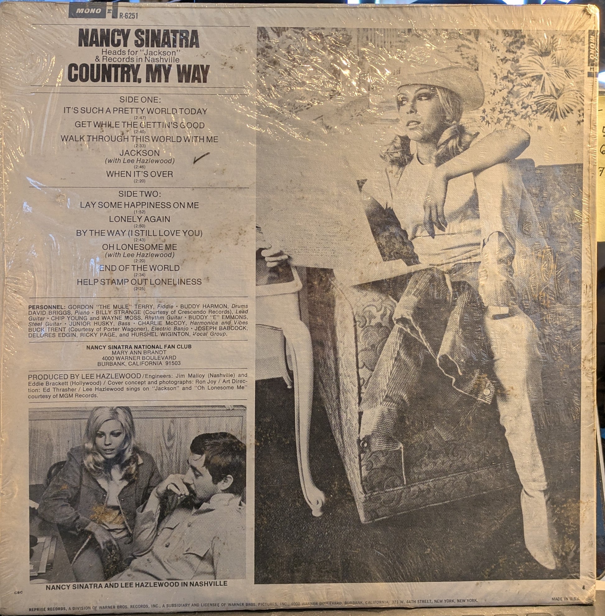 Country, My Way (VINYL) | Excellent (EX) Near Mint (NM) - JAZZ / USED *EXCELLENT*