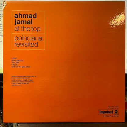 At The Top: Poinciana Revisited (VINYL) | Excellent (EX) Excellent (EX) - JAZZ / USED *EXCELLENT*
