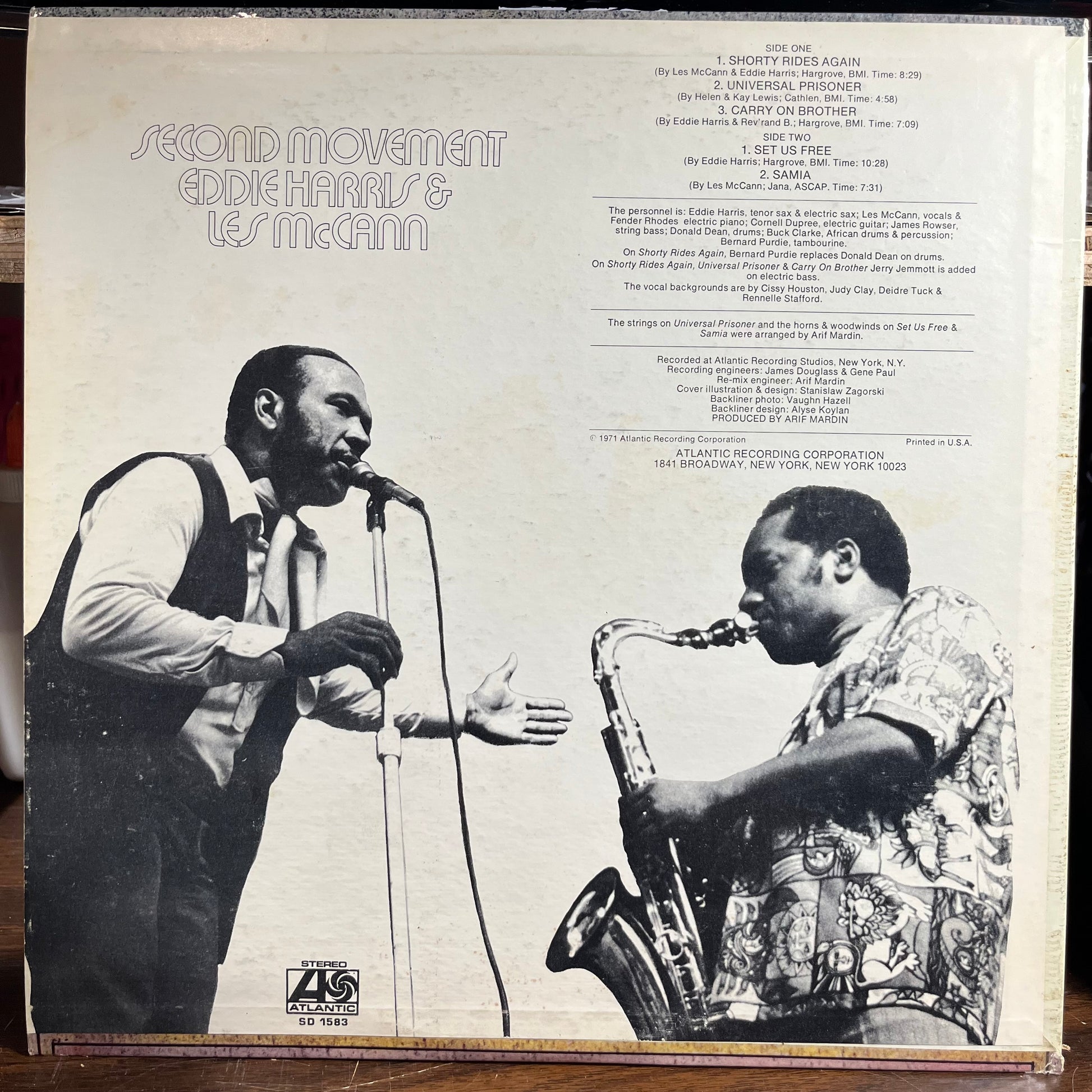 Second Movement (VINYL) | Excellent (EX) Excellent+ (EX+) - JAZZ / USED *EXCELLENT*
