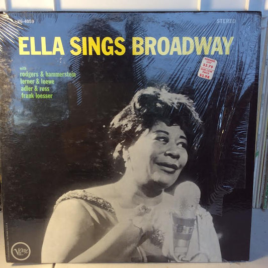 Ella Sings Broadway (VINYL) | Excellent (EX) Near Mint (NM or M-) - JAZZ / USED *EXCELLENT*