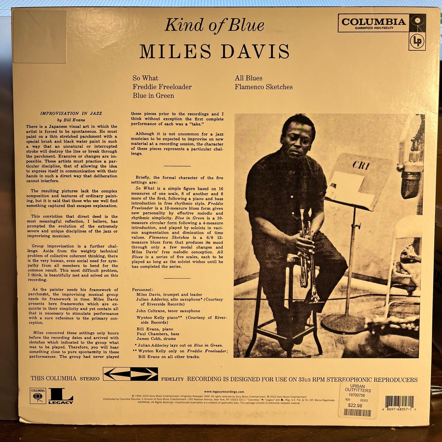 Kind Of Blue | Mint (M) Mint (M) - JAZZ *SEALED*
