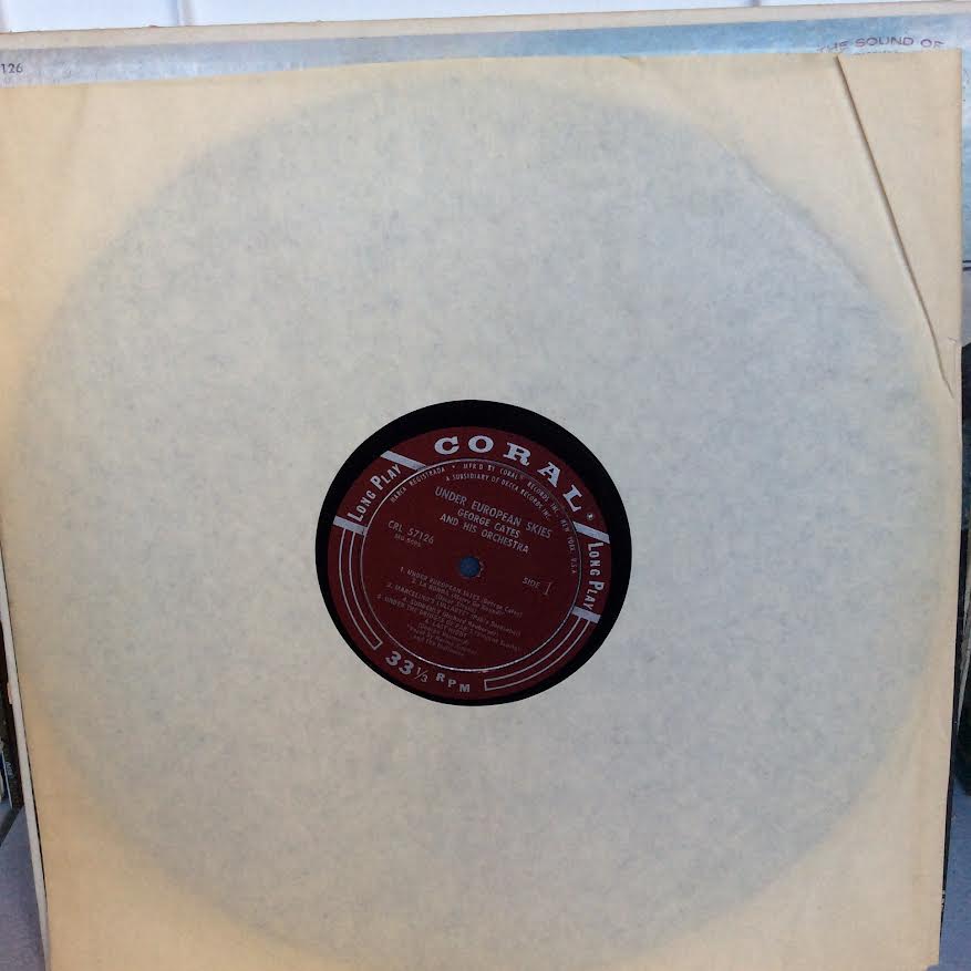 Under European Skies (VINYL) | Excellent (EX) Excellent (EX) - JAZZ / USED *EXCELLENT*