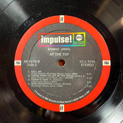 At The Top: Poinciana Revisited (VINYL) | Excellent (EX) Excellent (EX) - JAZZ / USED *EXCELLENT*