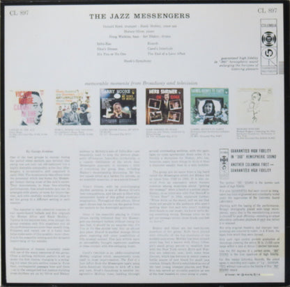Art Blakey & The Jazz Messengers - The Jazz Messengers (VINYL LP) | Near Mint- (NM-) Excellent (EX) - JAZZ / USED *NEAR MINT-*