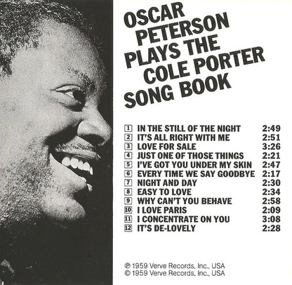 Oscar Peterson Plays The Cole Porter Songbook (CD) | Near Mint- (NM-) Near Mint (NM) - JAZZ / USED *NEAR MINT-*