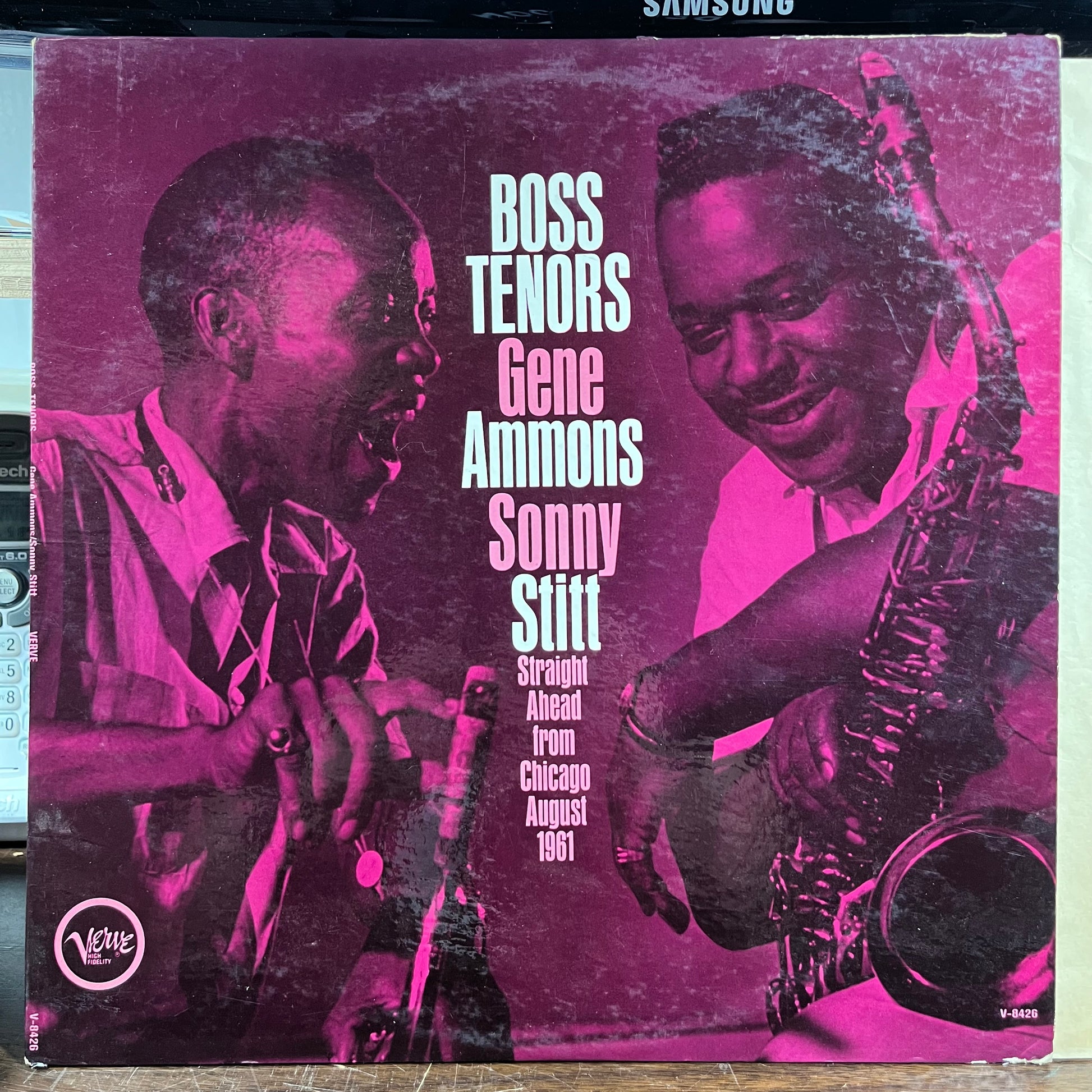 Boss Tenors: Straight Ahead From Chicago August 1961 (LP) | Excellent (EX) Very Good Plus (VG+) - JAZZ / USED *NEAR MINT-*