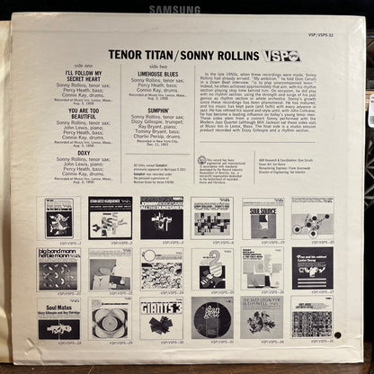 Tenor Titan (VINYL) | Near Mint- (NM-) Near Mint (NM) - JAZZ / USED *NEAR MINT-*