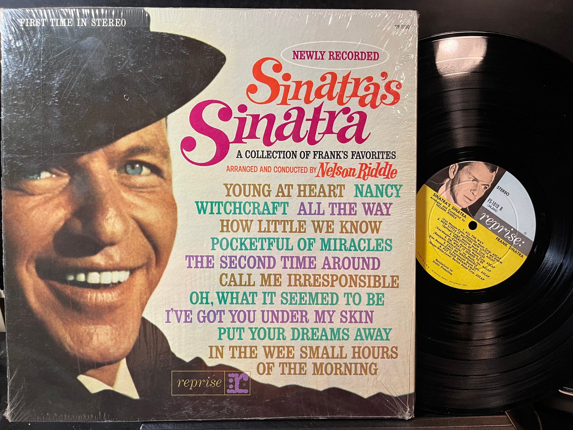 Frank Sinatra - Sinatra's Sinatra (VINYL LP REPRISE R9-1010 REPRISE FS-1010 1965) | USED Near Mint- (NM-) Near Mint (NM) - JAZZ / USED *NEAR MINT-*