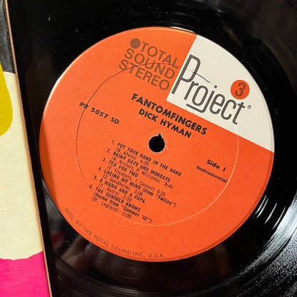 Dick Hyman - Fantomfingers (VINYL LP PROJECT 3 PR 5057 SD 1971) | USED Near Mint- (NM-) Near Mint- (NM-) - JAZZ / USED *NEAR MINT-*