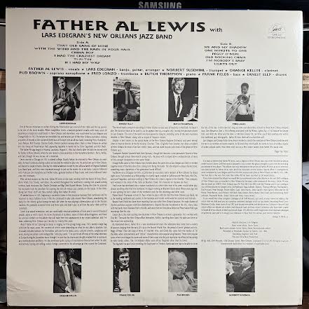 Father Al Lewis (VINYL) | Near Mint- (NM-) Excellent+ (EX+) - JAZZ / USED *NEAR MINT-*