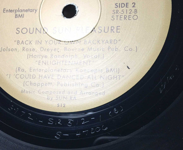 The Sun Ra Arkestra - Sound Sun Pleasure!! (VINYL LP) | Near Mint- (NM-) Near Mint- (NM-) - JAZZ / USED *NEAR MINT-*