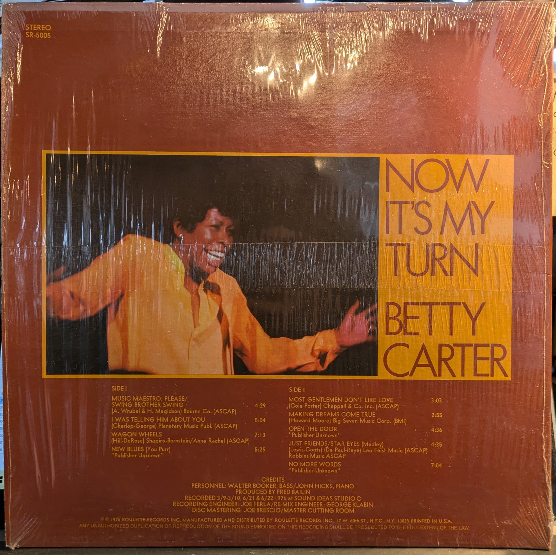 Now It's My Turn (VINYL) | Near Mint (NM) Near Mint (NM) - JAZZ / USED *NEAR MINT-*