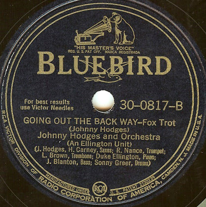 Passion Flower / Going Out The Back Way (10" 78RPM) | Near Mint- (NM-) Excellent (EX) - JAZZ / USED *NEAR MINT-*
