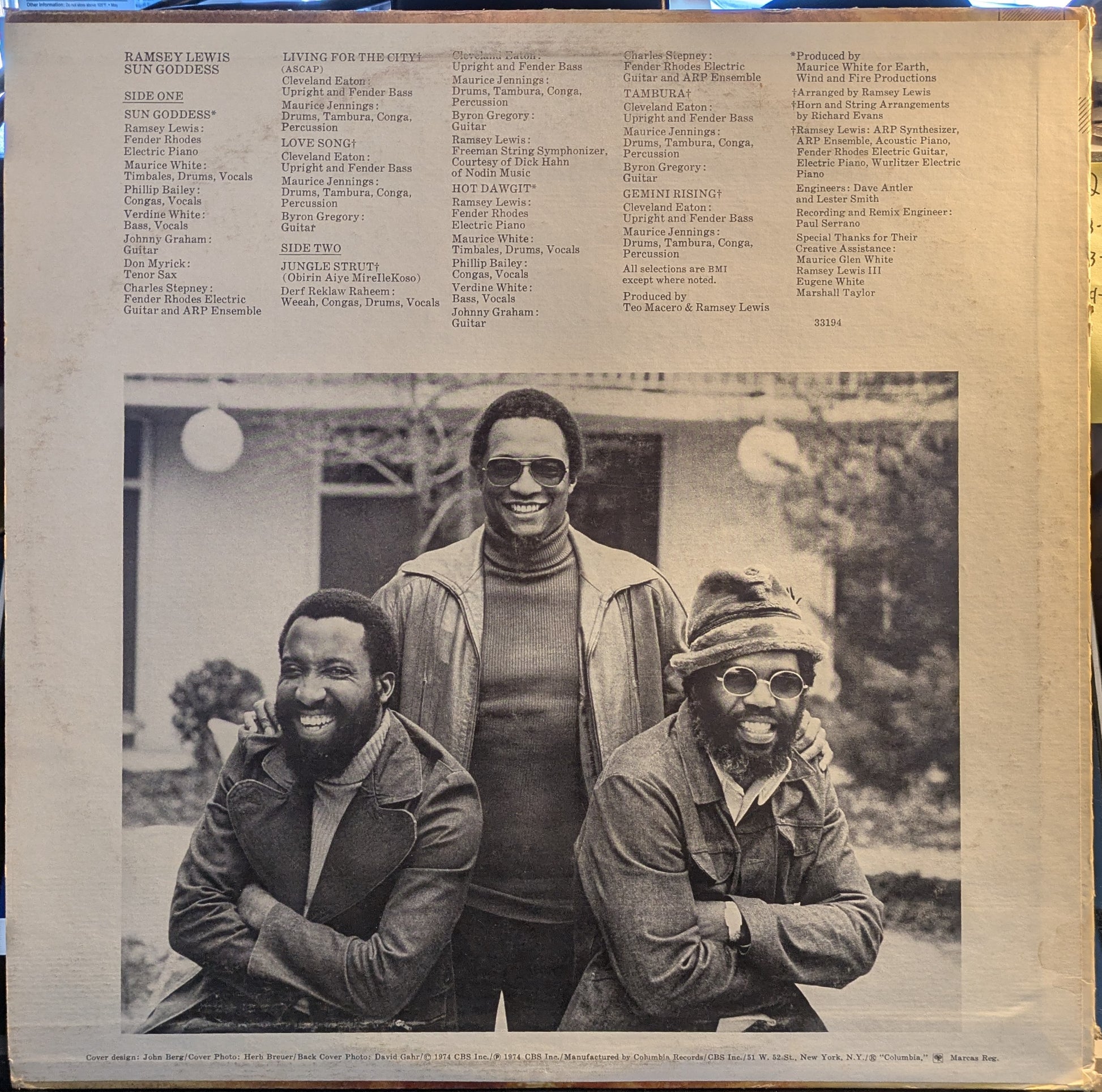 Sun Goddess (VINYL) | Near Mint (NM) Very Good Plus (VG+) - JAZZ / USED *NEAR MINT-*
