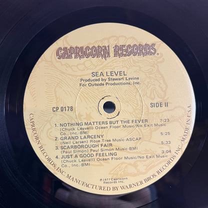 Sea Level (LP) | NEAR MINT MINUS (NM-) Excellent+ (EX+) - JAZZ / USED *NEAR MINT-*