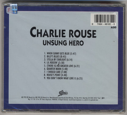 Unsung Hero (CD) | Near Mint (NM) Near Mint (NM) - JAZZ / USED *NEAR MINT-*
