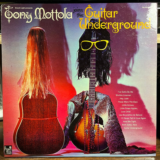Tony Mottola Joins The Guitar Underground (VINYL) | Near Mint- (NM-) Near Mint (NM) - JAZZ / USED *NEAR MINT-*