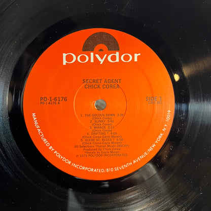 Secret Agent (VINYL) | Near Mint- (NM-) Excellent+ (EX+) - JAZZ / USED *NEAR MINT-*