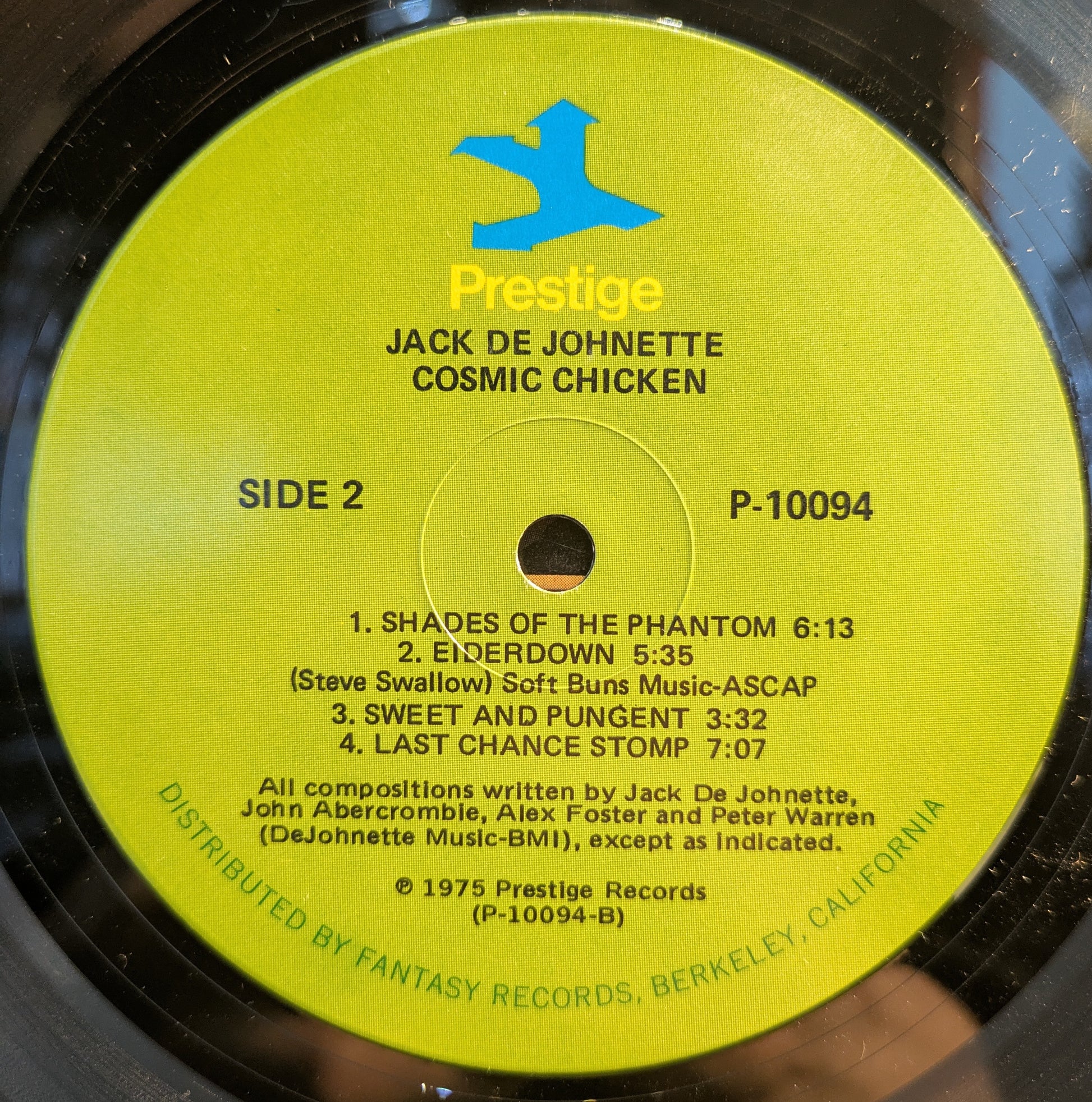 Cosmic Chicken (VINYL) | Near Mint (NM) Very Good Plus (VG+) - JAZZ / USED *NEAR MINT-*