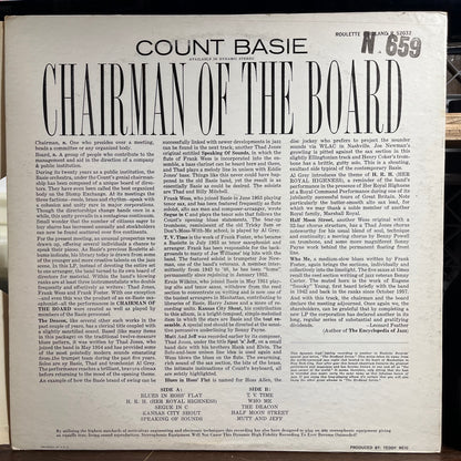 Chairman Of The Board (LP) | NEAR MINT MINUS (NM-) Excellent+ (EX+) - JAZZ / USED *NEAR MINT-*