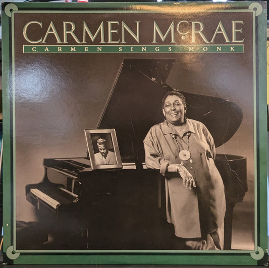 Carmen Sings Monk (VINYL) | Near Mint (NM) Near Mint (NM) - JAZZ / USED *NEAR MINT-*