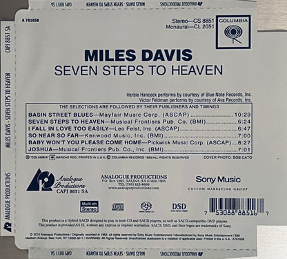 Miles Davis - Seven Steps To Heaven | Near Mint (NM) Near Mint (NM) - JAZZ / USED *NEAR MINT* SACD