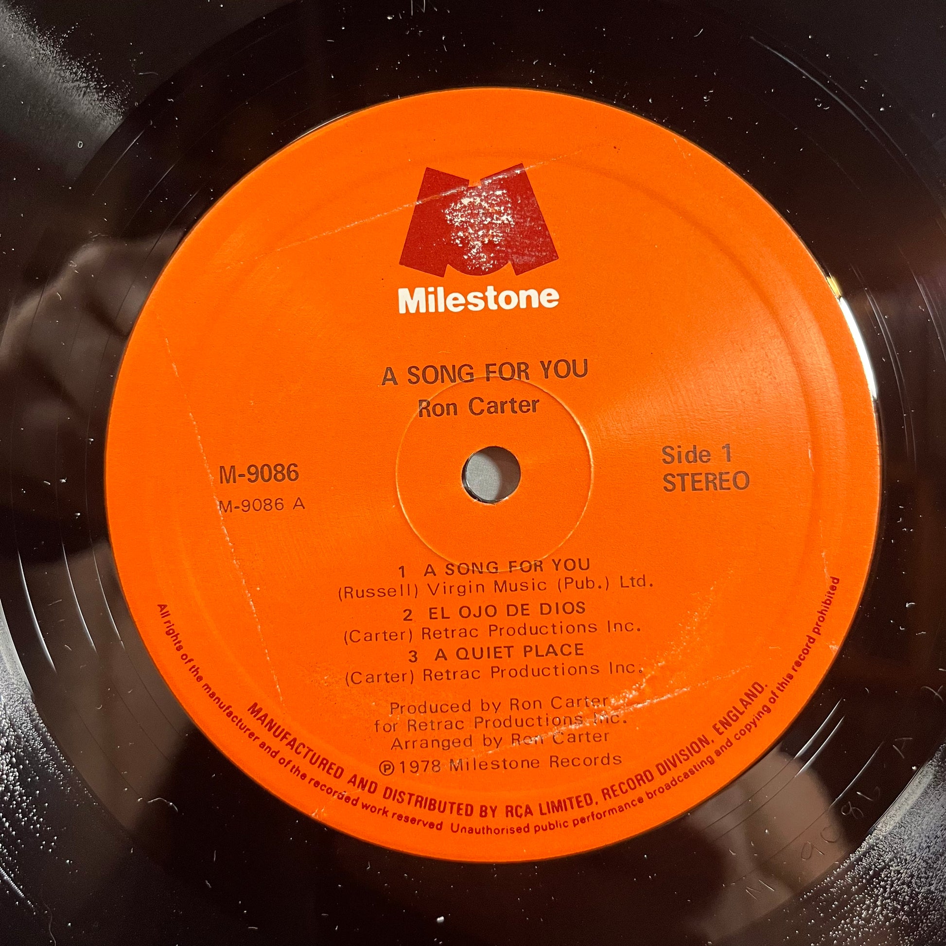 A Song For You (LP) | Near Mint (NM) Near Mint (NM) - JAZZ / USED *NEAR MINT / UK VINYL*