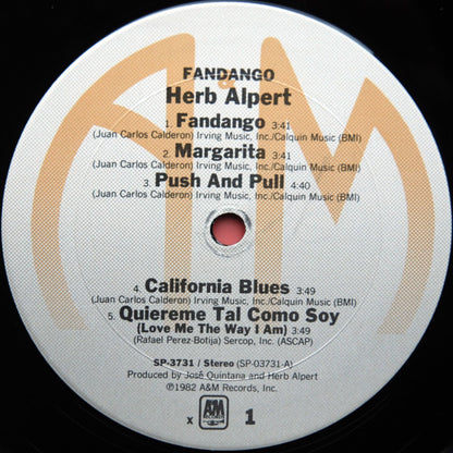 Fandango | Near Mint (NM) Near Mint (NM) - JAZZ / USED *NEAR MINT* (VINYL)
