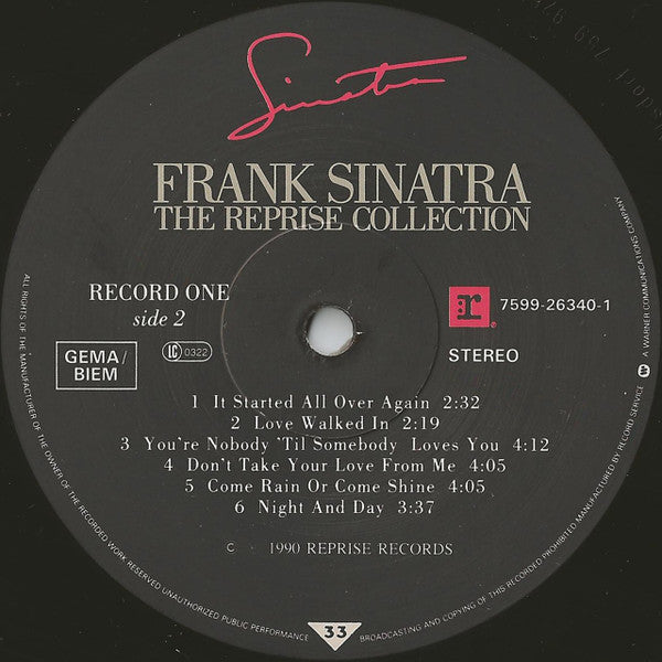The Reprise Collection (6xVINYL BOX) | Near Mint (NM or M-) Excellent (EX) - JAZZ / USED *NEAR MINT*