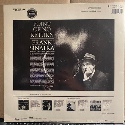 Frank Sinatra - Point Of No Return *DMM / EU PRESS* | Near Mint (NM) Excellent (EX) - JAZZ / USED *NEAR MINT*