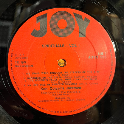 Ken Colyer's Jazzmen - Spirituals Volume 1 *UK* | Near Mint (NM) Near Mint (NM) - JAZZ / USED *NEAR MINT*