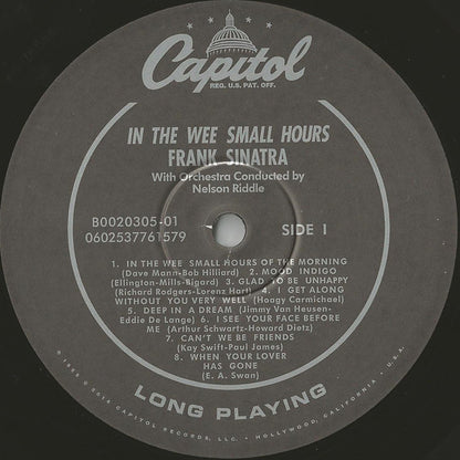 Frank Sinatra - In The Wee Small Hours (VINYL) | Near Mint (NM) Near Mint (NM) - JAZZ / USED *NEAR MINT*