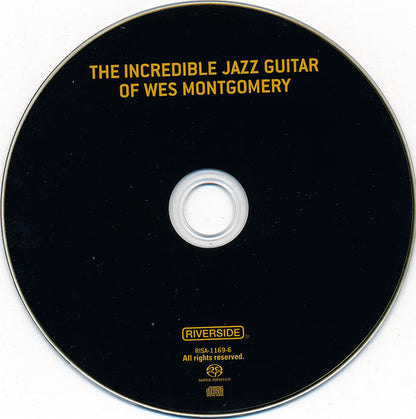 Wes Montgomery - The Incredible Jazz Guitar Of Wes Montgomery (SACD) | Near Mint (NM) Near Mint (NM) - JAZZ / USED *NEAR MINT*