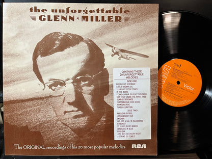 Glenn Miller And His Orchestra - The Unforgettable Glenn Miller (IMPORT VINYL LP RCA TVL1 1977) | Near Mint (NM or M-) Near Mint (NM) - JAZZ / USED *NEAR MINT*