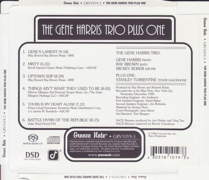 The Gene Harris Trio Plus One (SACD) | Near Mint (NM) Near Mint (NM) - JAZZ / USED *NEAR MINT*