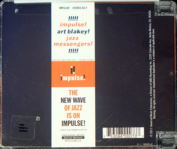 Art Blakey!!!!! Jazz Messengers!!!!! (SACD) | Near Mint (NM) Excellent (EX) - JAZZ / USED *NEAR MINT*