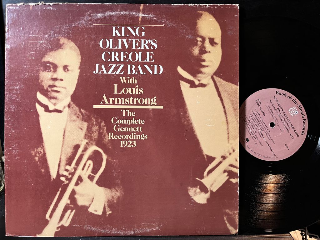King Oliver's Creole Jazz Band - The Complete Gennett Recordings 1923 (VINYL) | Near Mint (NM or M-) Very Good Plus (VG+) - JAZZ / USED *NEAR MINT*