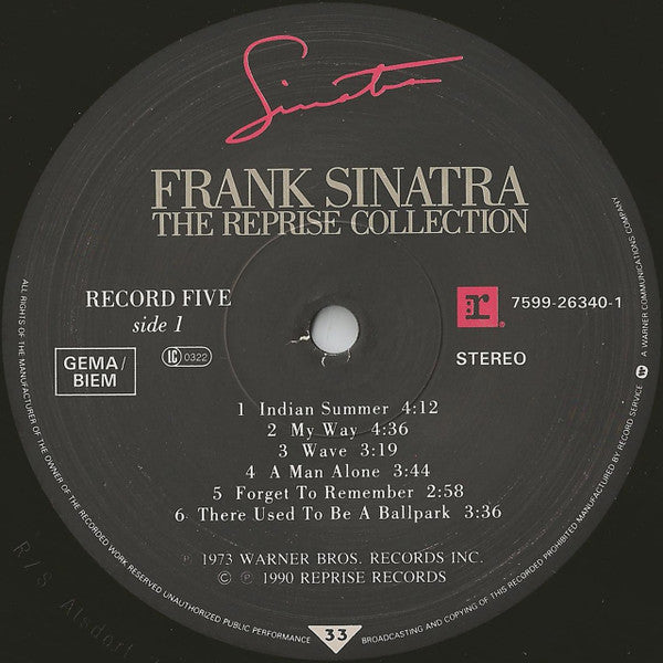 The Reprise Collection (6xVINYL BOX) | Near Mint (NM or M-) Excellent (EX) - JAZZ / USED *NEAR MINT*