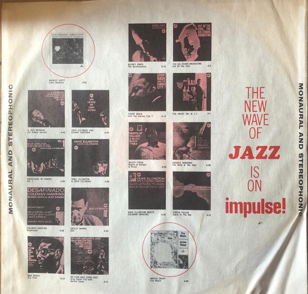 Archie Shepp - Fire Music (VINYL LP IMPULSE! 000602577573842 IMPULSE! 00602577573842 AUG 23, 2019) | - JAZZ / USED *NEAR MINT*