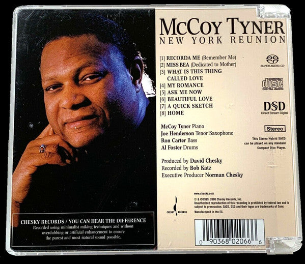 McCoy Tyner Quartet - New York Reunion (SACD) | Near Mint (NM) Near Mint (NM) - JAZZ / USED *NEAR MINT*