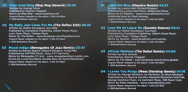 Little Girl Blue (Remixed) (2xVINYL) | Near Mint (NM) Near Mint (NM) - JAZZ / USED *NEAR MINT*