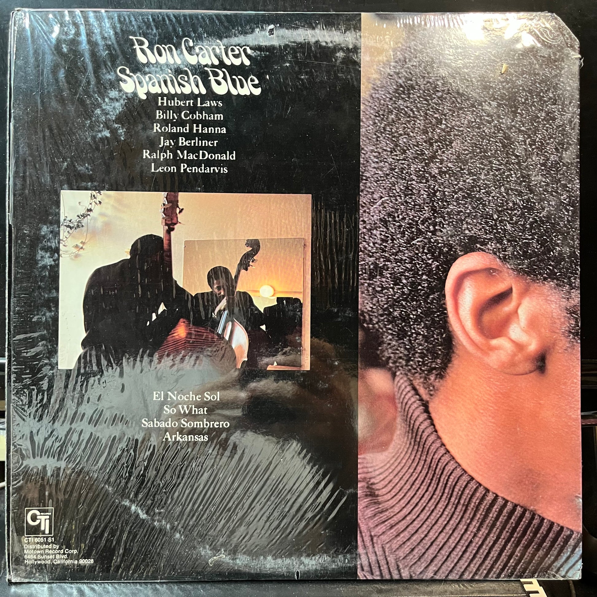 Ron Carter - Spanish Blue (VINYL LP CTI CTI 6051 S1 1975) | USED Near Mint (NM or M-) Excellent+ (EX+) - JAZZ / USED *NEAR MINT*