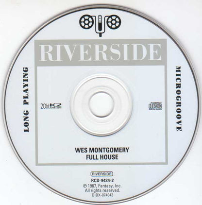 Wes Montgomery - Full House (CD) | Near Mint (NM) Near Mint (NM) - JAZZ / USED *NEAR MINT*