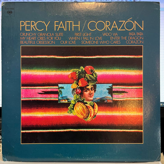 Percy Faith & His Orchestra - Corazón | Near Mint (NM) Excellent (EX) - JAZZ / USED *NEAR MINT*