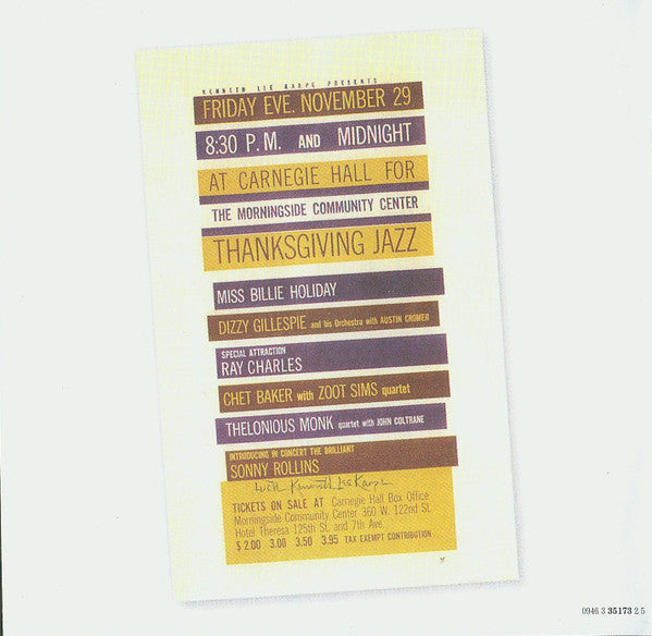 At Carnegie Hall (CD) | Near Mint (NM) Near Mint (NM) - JAZZ / USED *NEAR MINT*