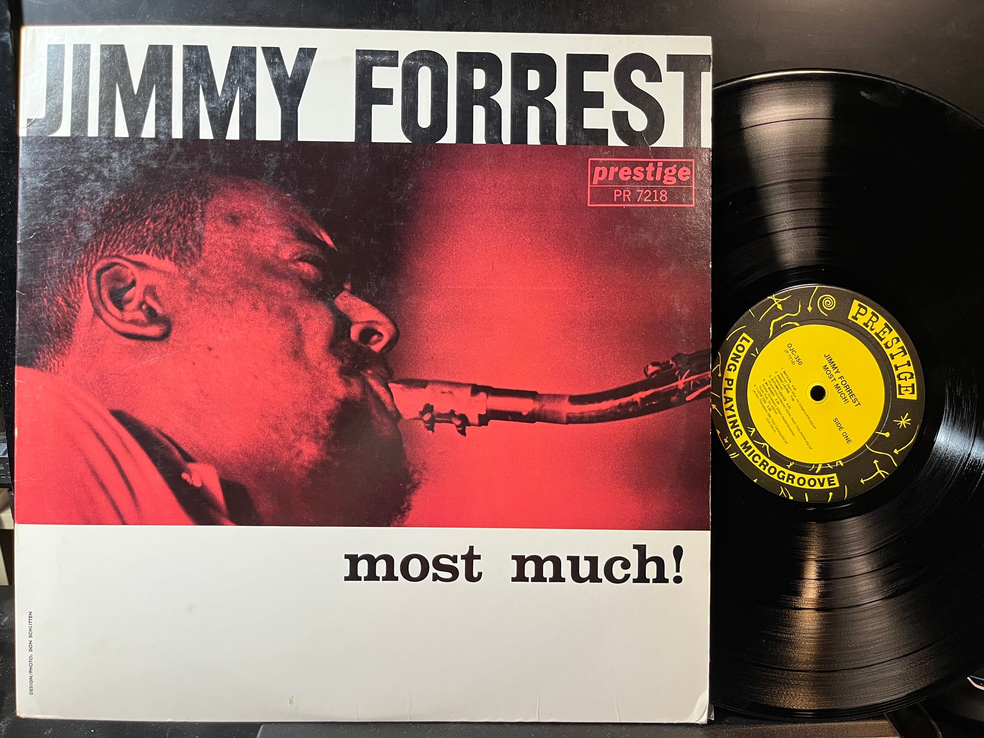 Jimmy Forrest - Most Much! (VINYL LP PRESTIGE PR 7218 1989) | Near Mint (NM or M-) Excellent+ (EX+) - JAZZ / USED *NEAR MINT*