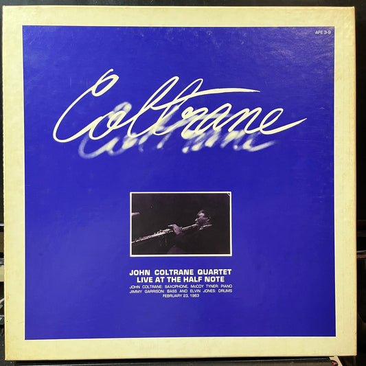 The John Coltrane Quartet - Live At The Half Note (VINYL BOX 3xLP AUDIO FIDELITY AFE 3-9 1984) | USED Near Mint (NM or M-) Near Mint- (NM-) - JAZZ / USED *NEAR MINT*