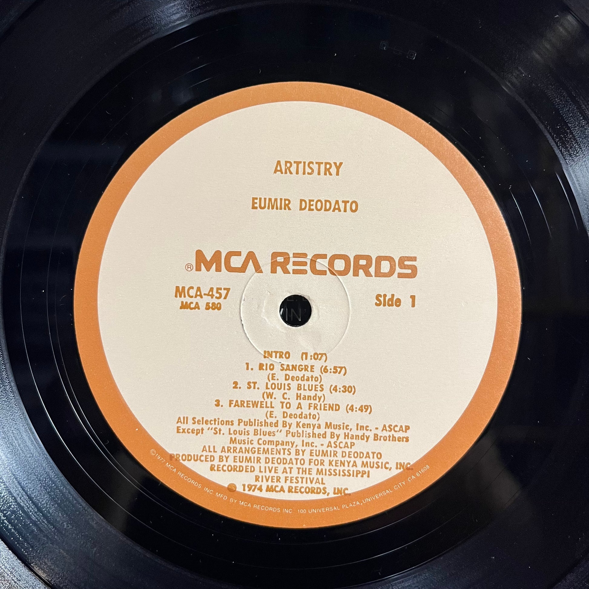 Eumir Deodato - Artistry *GLOVERSVILLE* | Near Mint (NM) Near Mint (NM) - JAZZ / USED *NEAR MINT*