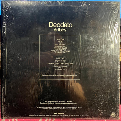 Eumir Deodato - Artistry *GLOVERSVILLE* | Near Mint (NM) Near Mint (NM) - JAZZ / USED *NEAR MINT*